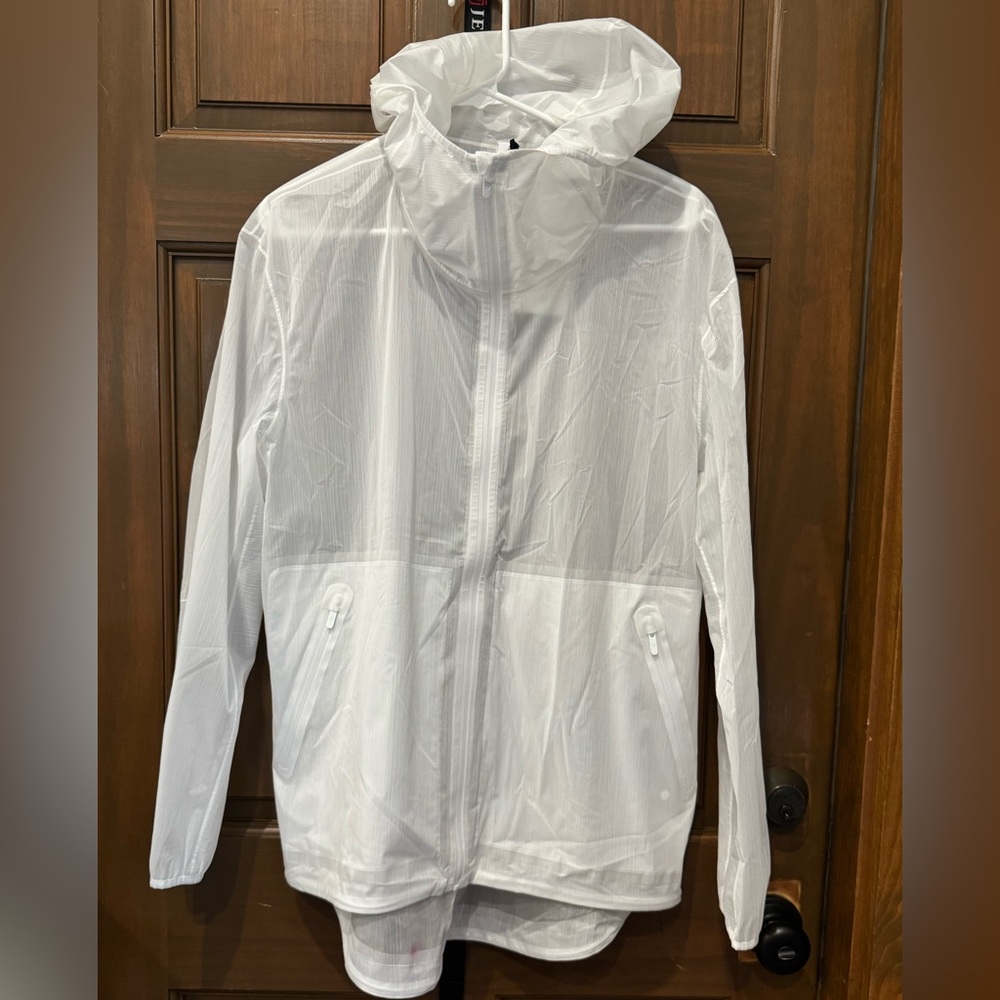 Lululemon Sheer Joy Jacket 

*note pink mark on the back, haven’t washed